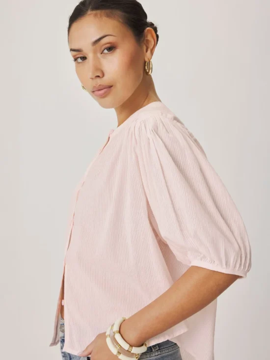Madelyn Blouse Rose Petal