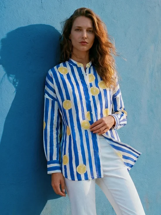 STRIPED LEMON SHIRT 1