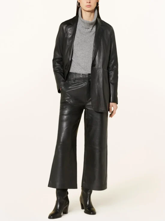 mos-mosh-bina-leather-blazer-black-