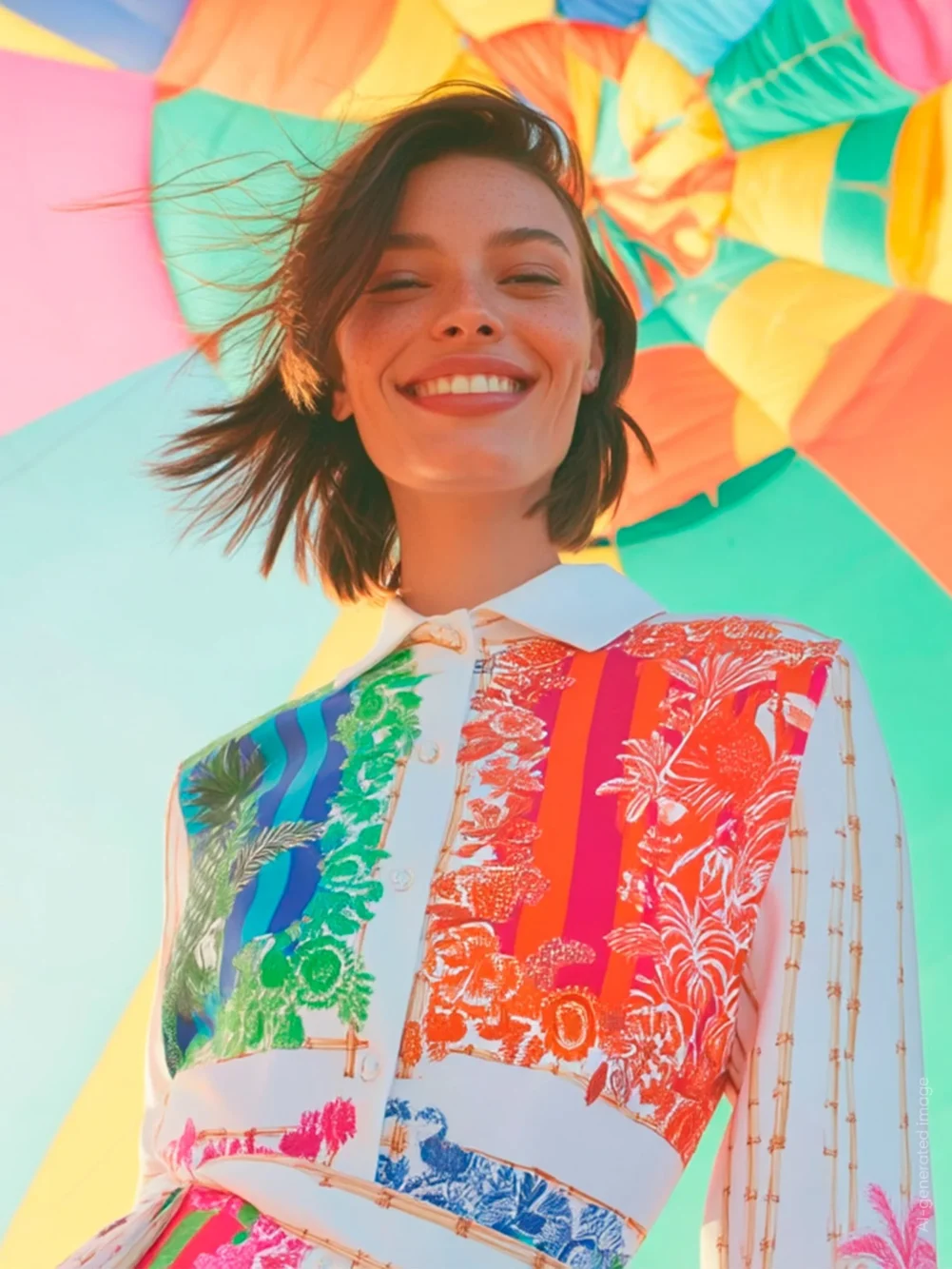 vilagallo-bamboo-toucan-print-shirt-dress