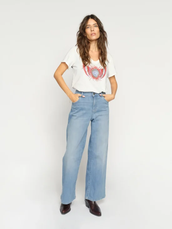 Mos Mosh Dara Salute Jeans Blue
