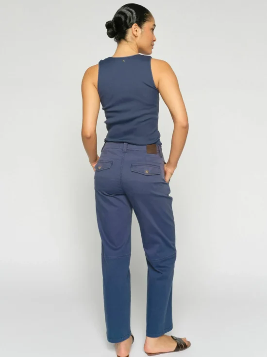 Mos Mosh Lily Len Chino Pant Crown Blue 4