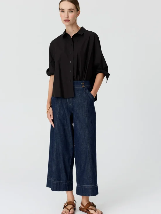 Pol Anise Crop Denim Pant 1