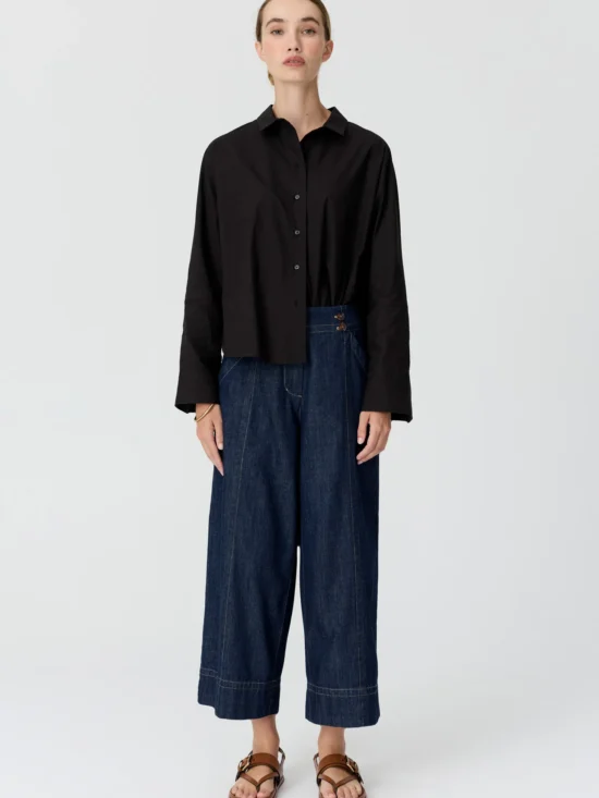Pol Anise Crop Denim Pant 2