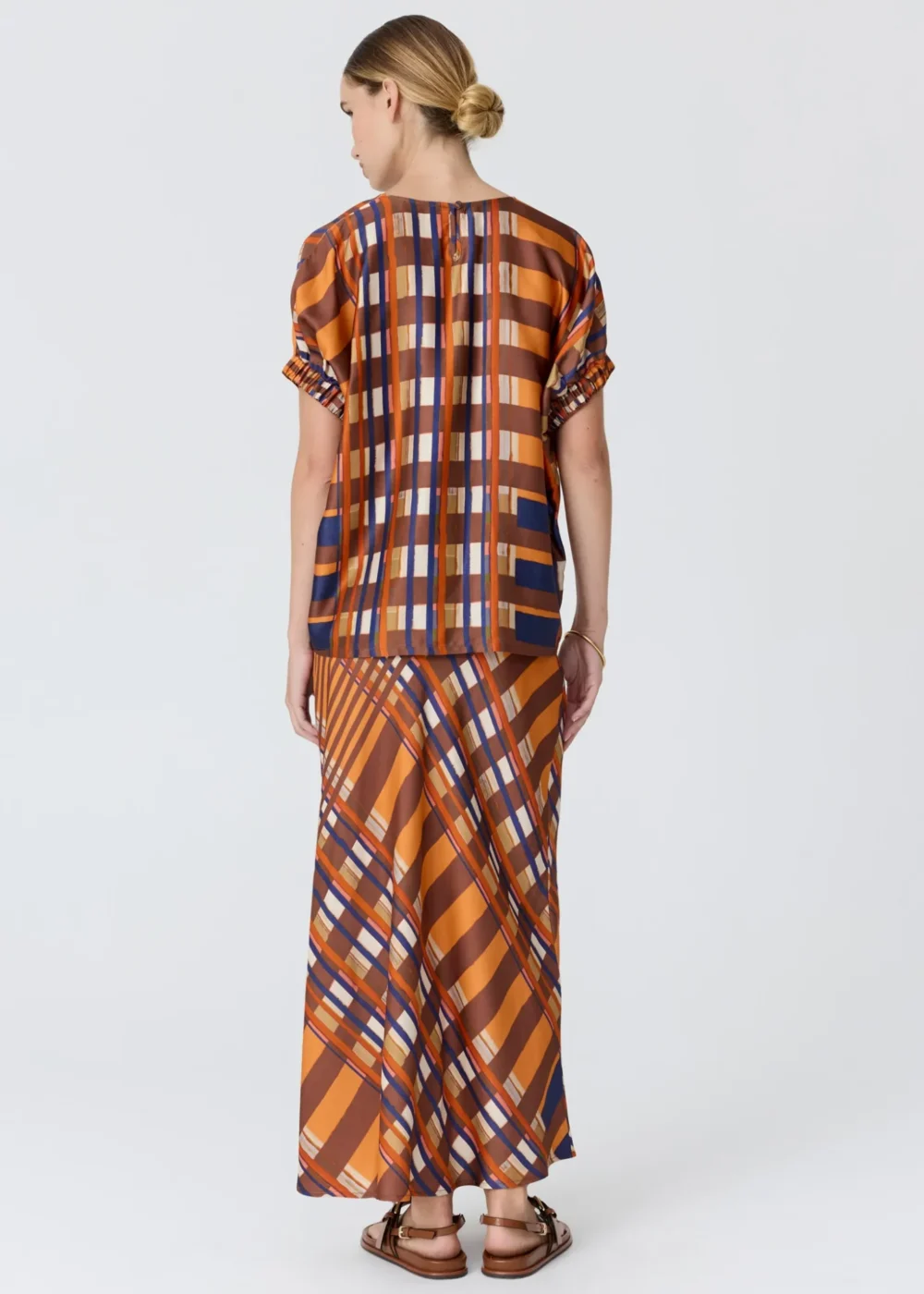 Pol Lattice Top Amber Check 5