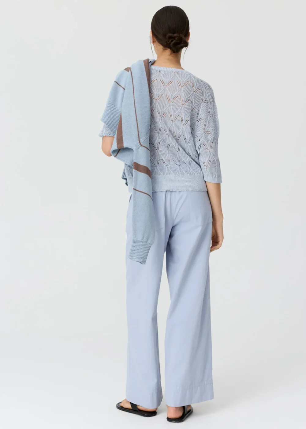 Pol Rosin Pointelle Tee Blue 4