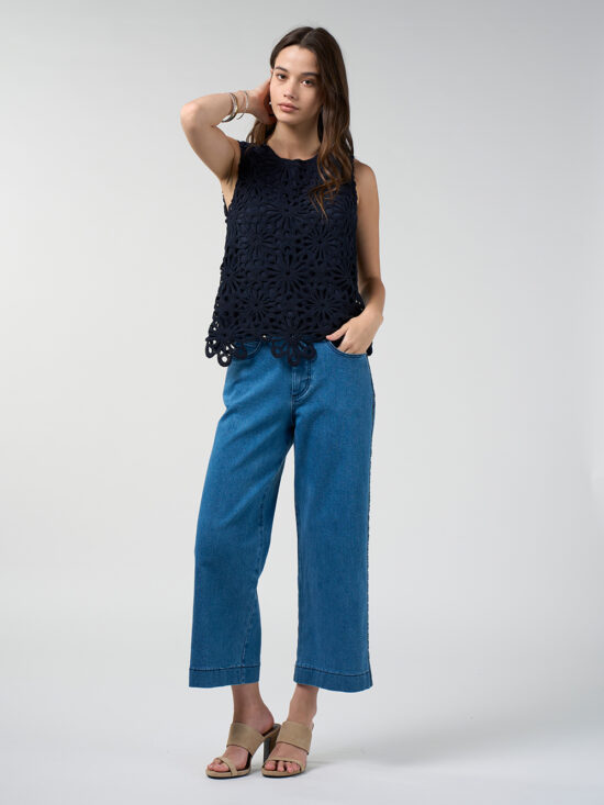 Meera Top Indigo 2