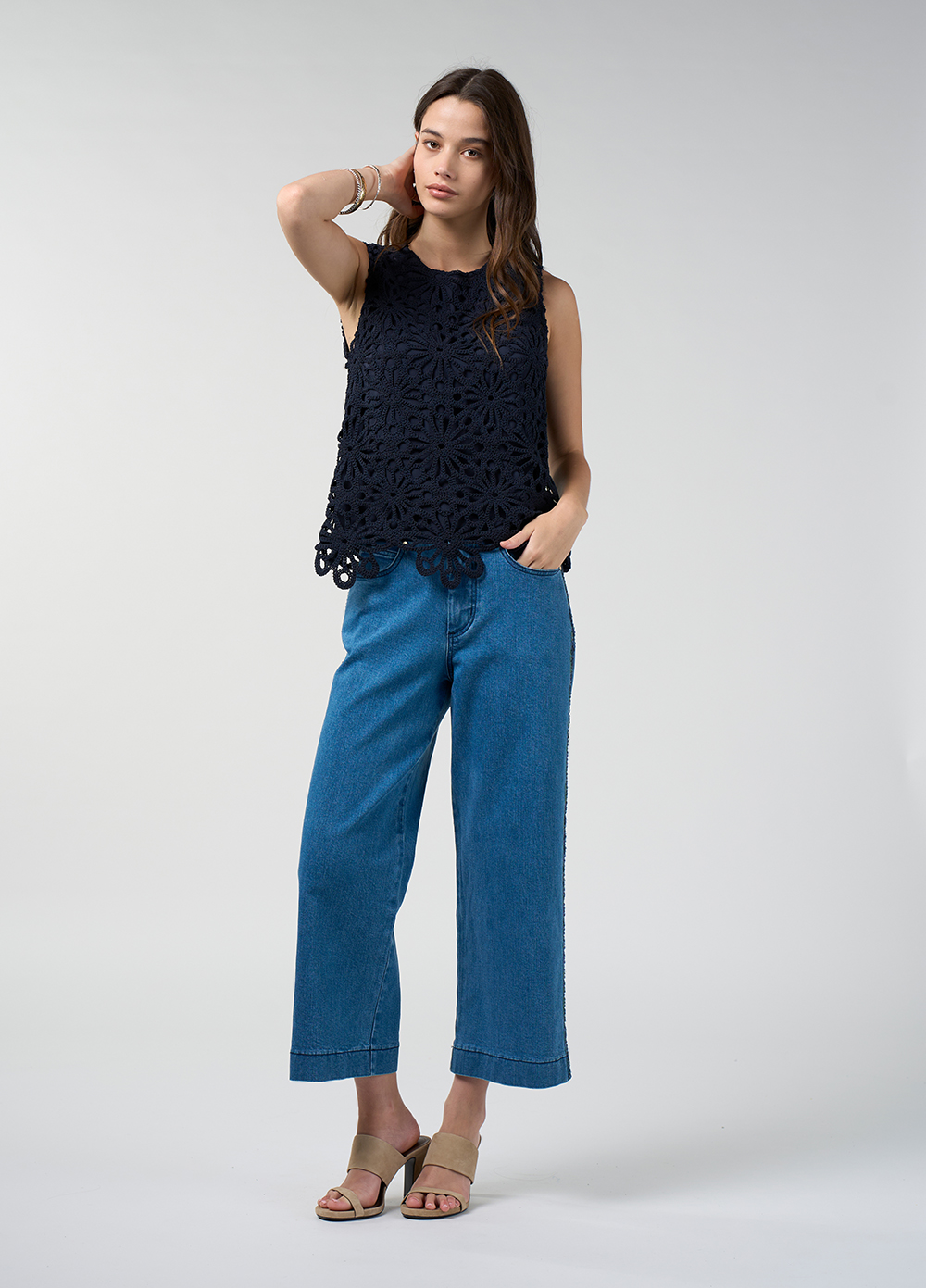 Meera Top Indigo 2