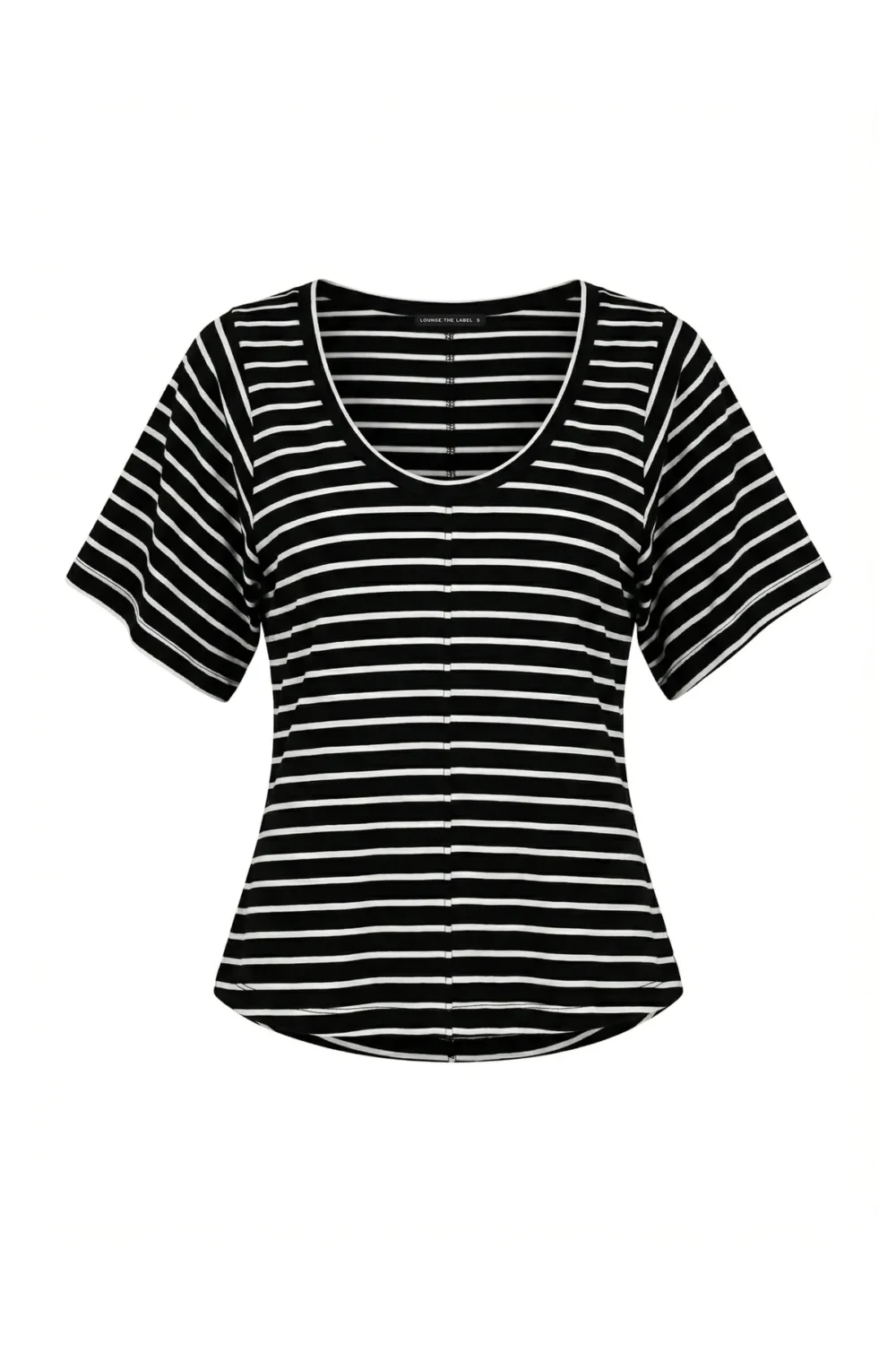 Stripe Kimono Sleeve Top Naxos 1