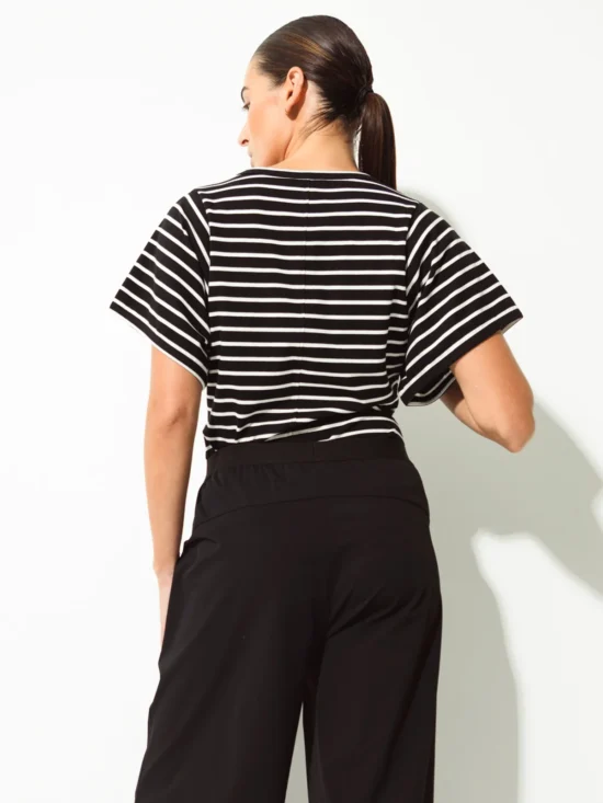 Stripe Kimono Sleeve Top Naxos 3