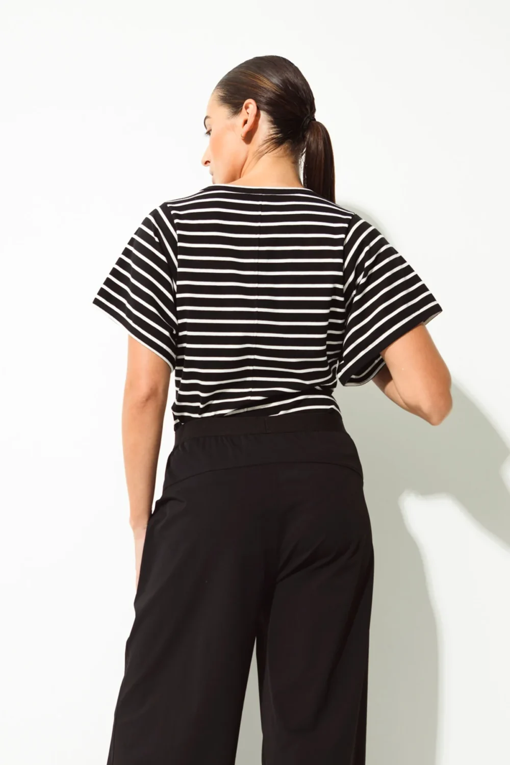 Stripe Kimono Sleeve Top Naxos 3