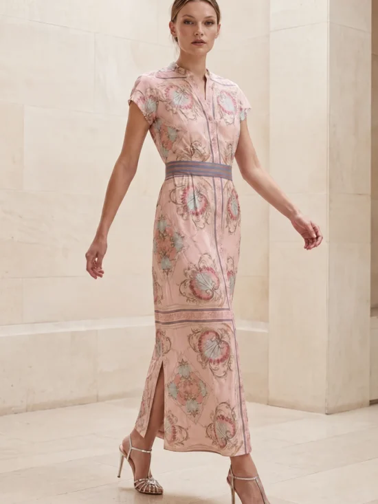 KATE CAP MAXI NEPTUNE PINK DRESS 2