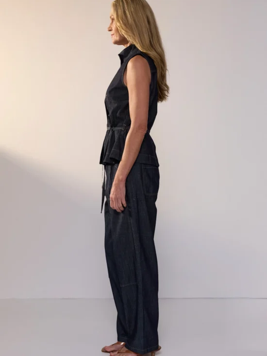 Ozzy Denim Top Ozzy Denim Barrel Pant 1
